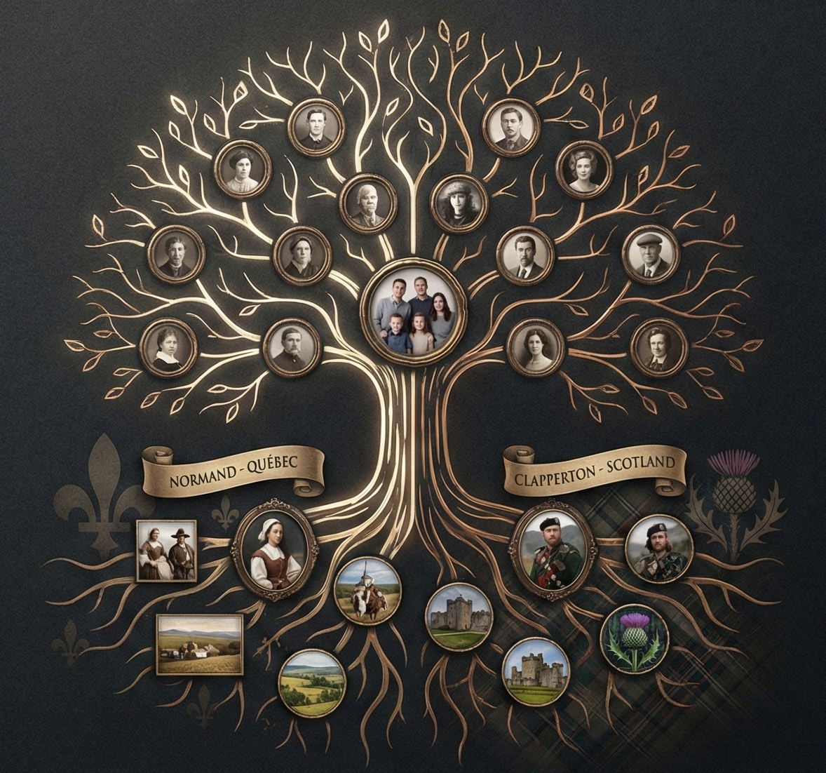 Clapperton Normand - Photo de famille